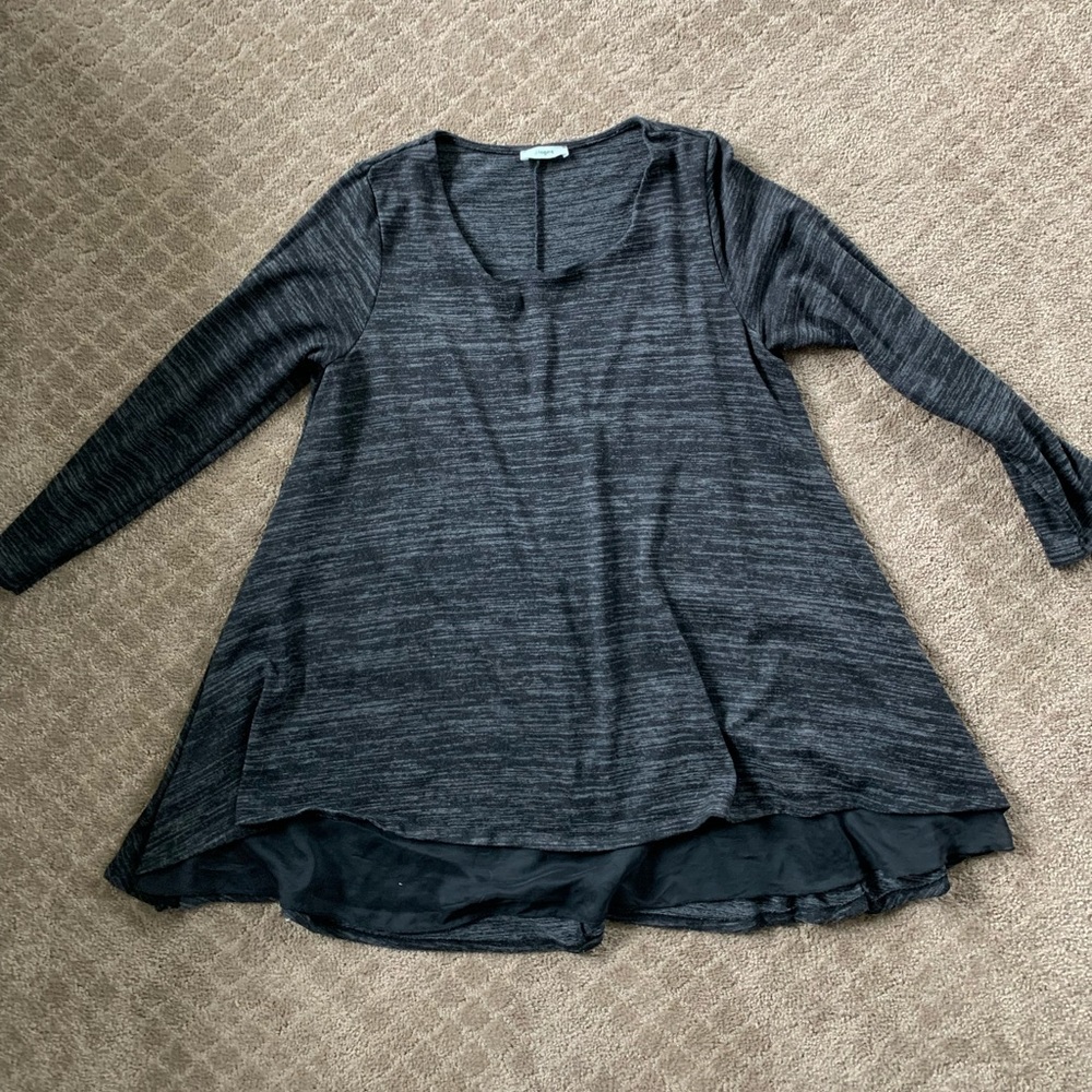 GUC Eloges layered look knit tunic